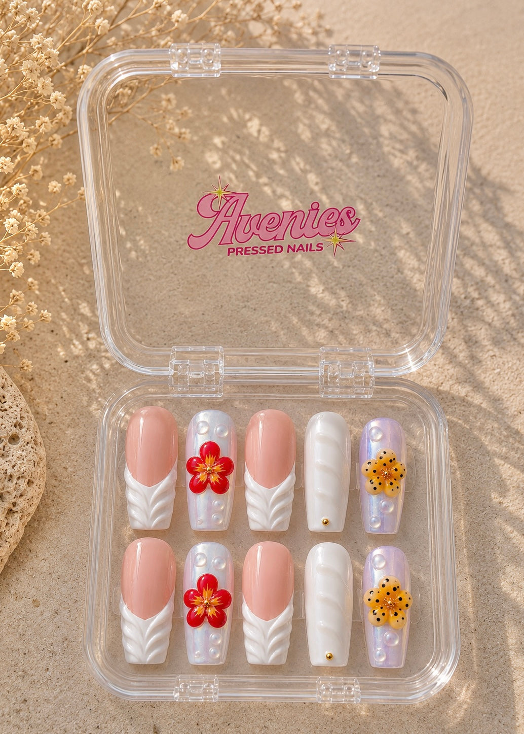 Aria Coffin Nails
