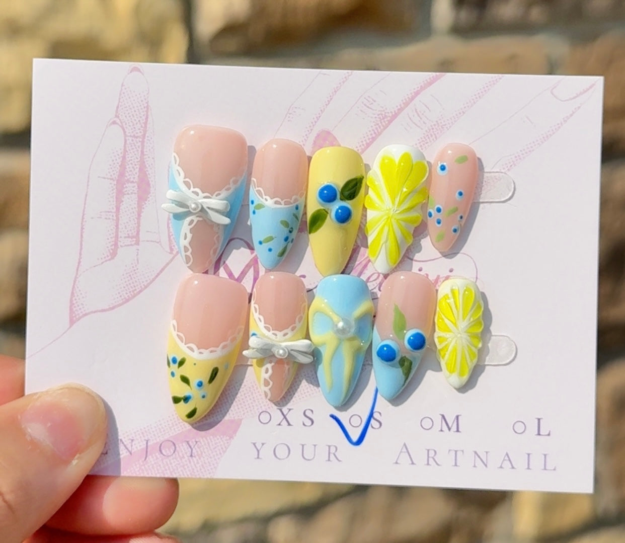 Bailey Almond Nails