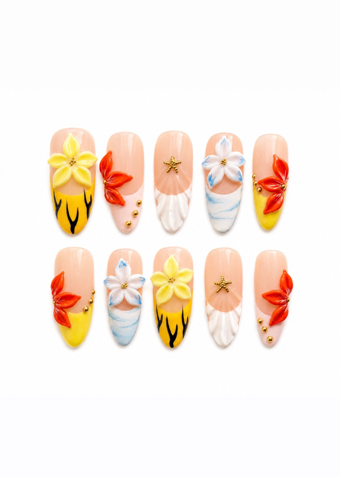 Angelica Almond Nails