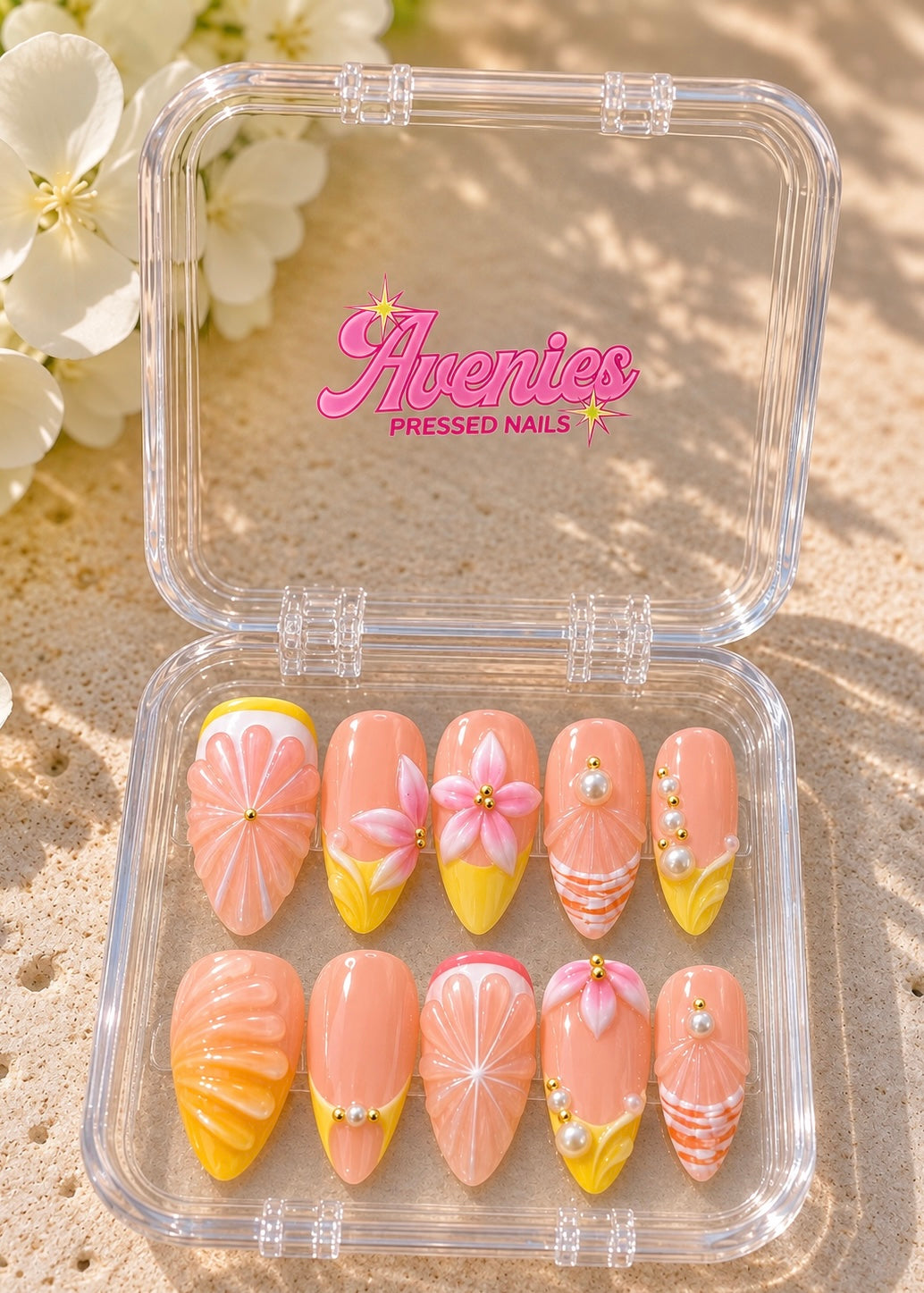 Ariella Almond Nails