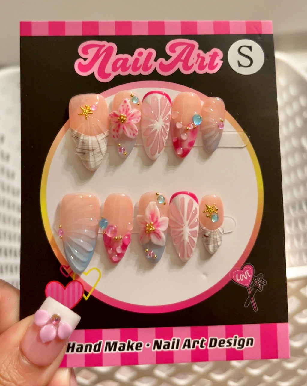 Angie Almond Nails