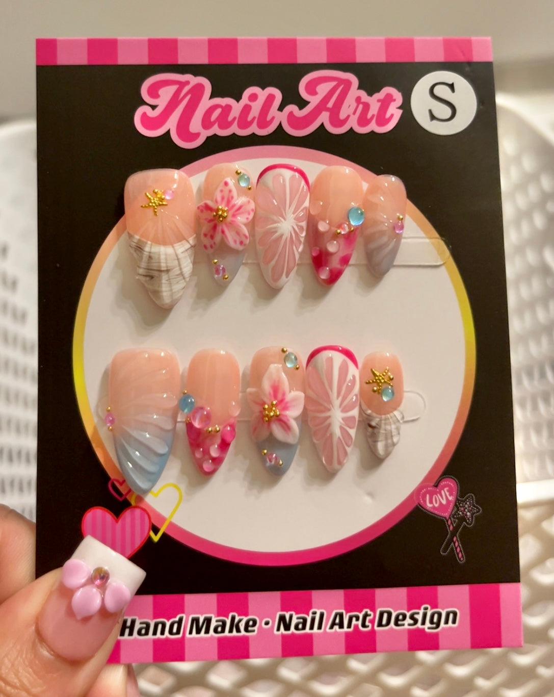 Angie Almond Nails