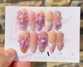 Esmeralda Almond Nails