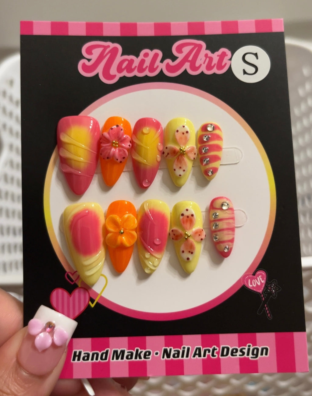 Giselle Almond Nails
