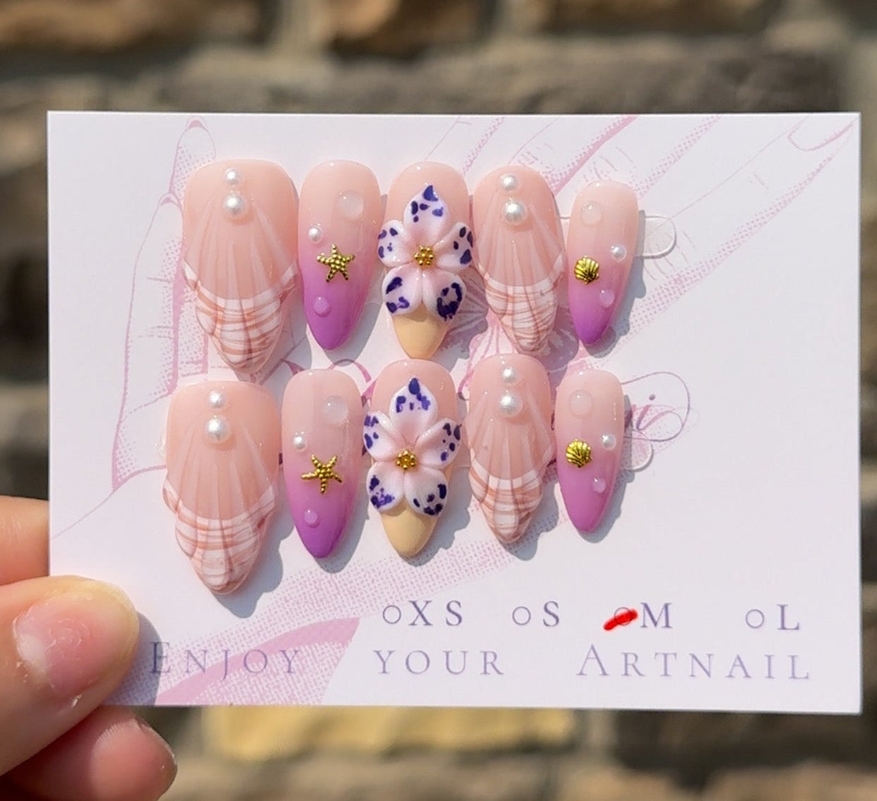 Sheila Almond Nails
