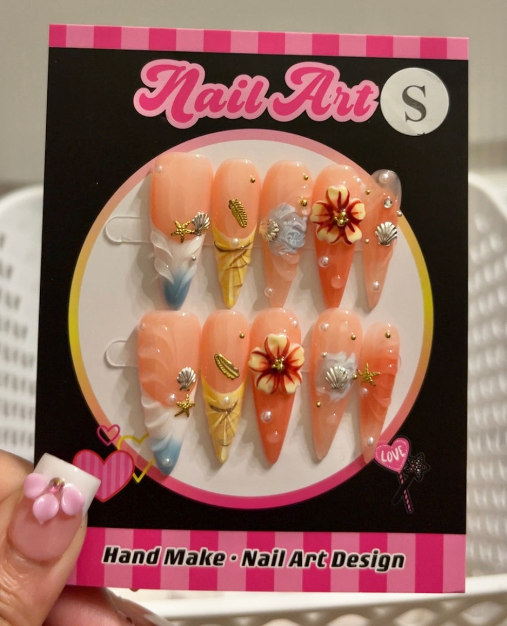 Caramia Stiletto Nails