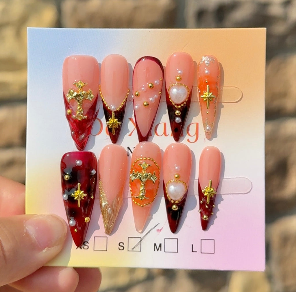 Louise Stiletto Nails