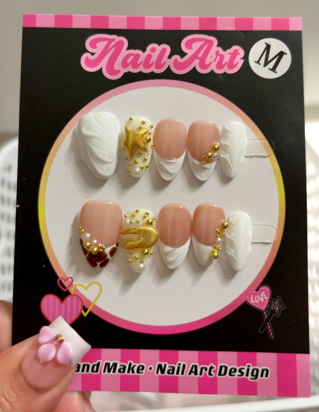 Lizzie Almond Nails