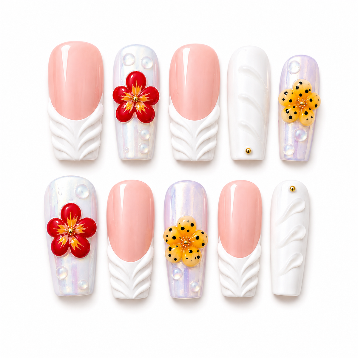 Aria Coffin Nails