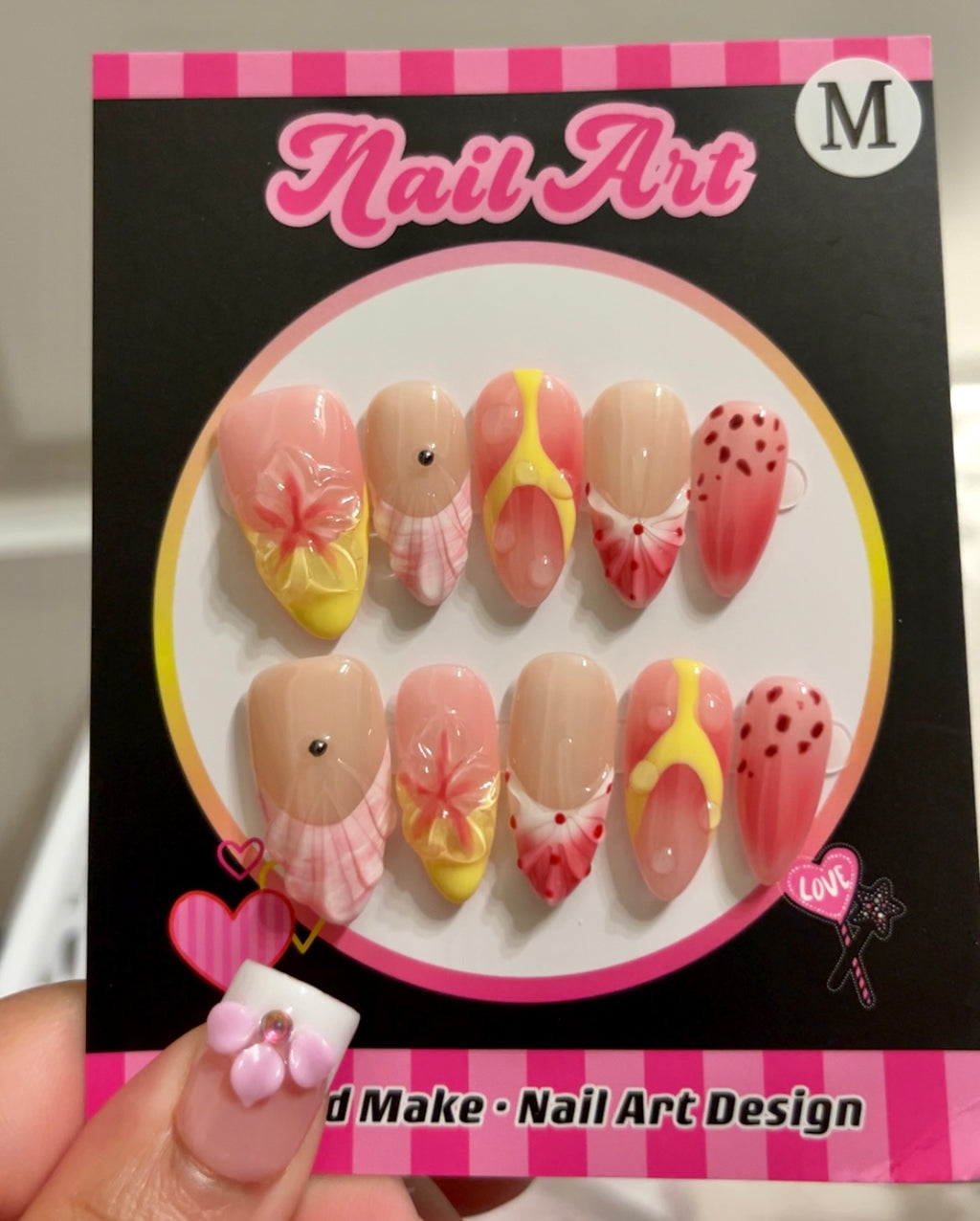 Angelica Almond Nails