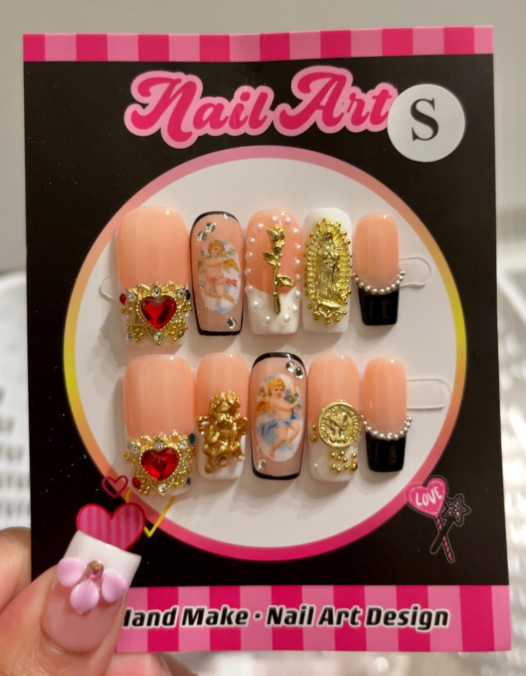 Isabella Square Nails