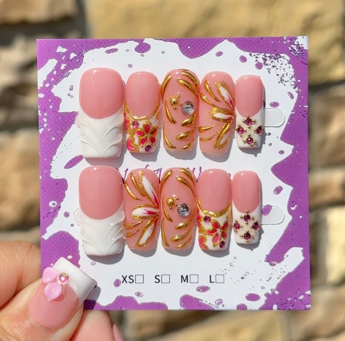 Emma Square Nails