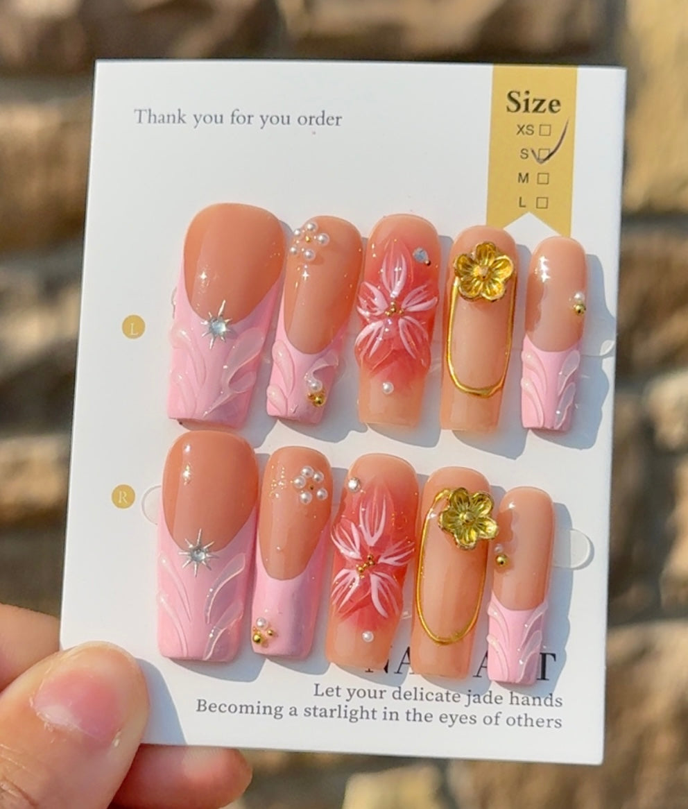 Ameria Coffin Nails