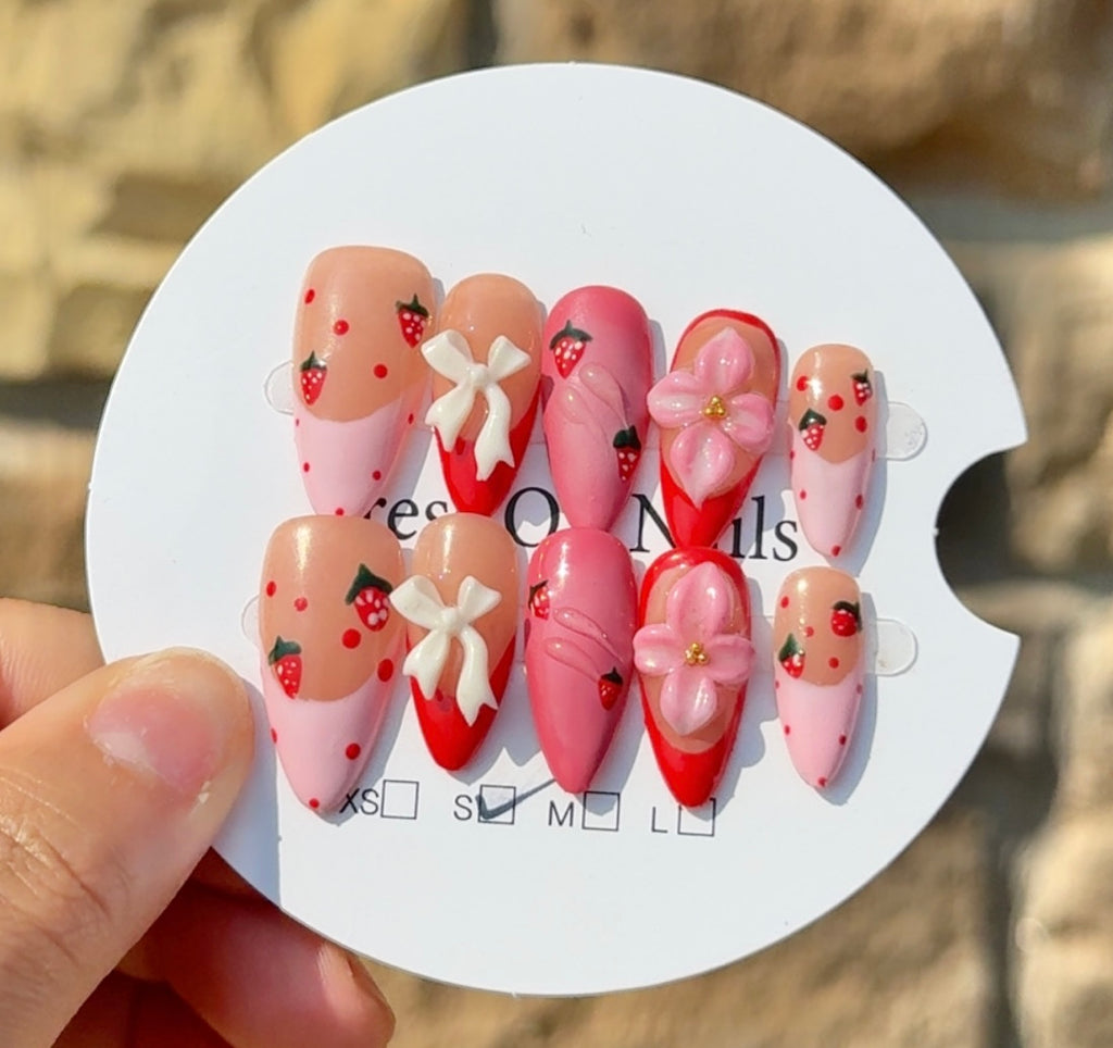 Katrina Almond Nails