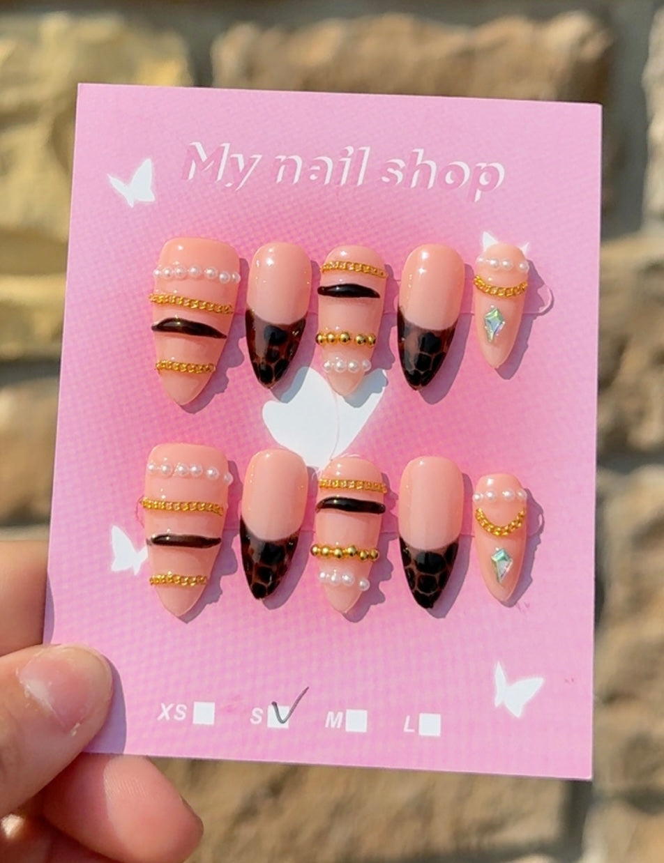 Penny Almond Nails