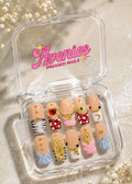 Candy Coffin Nails