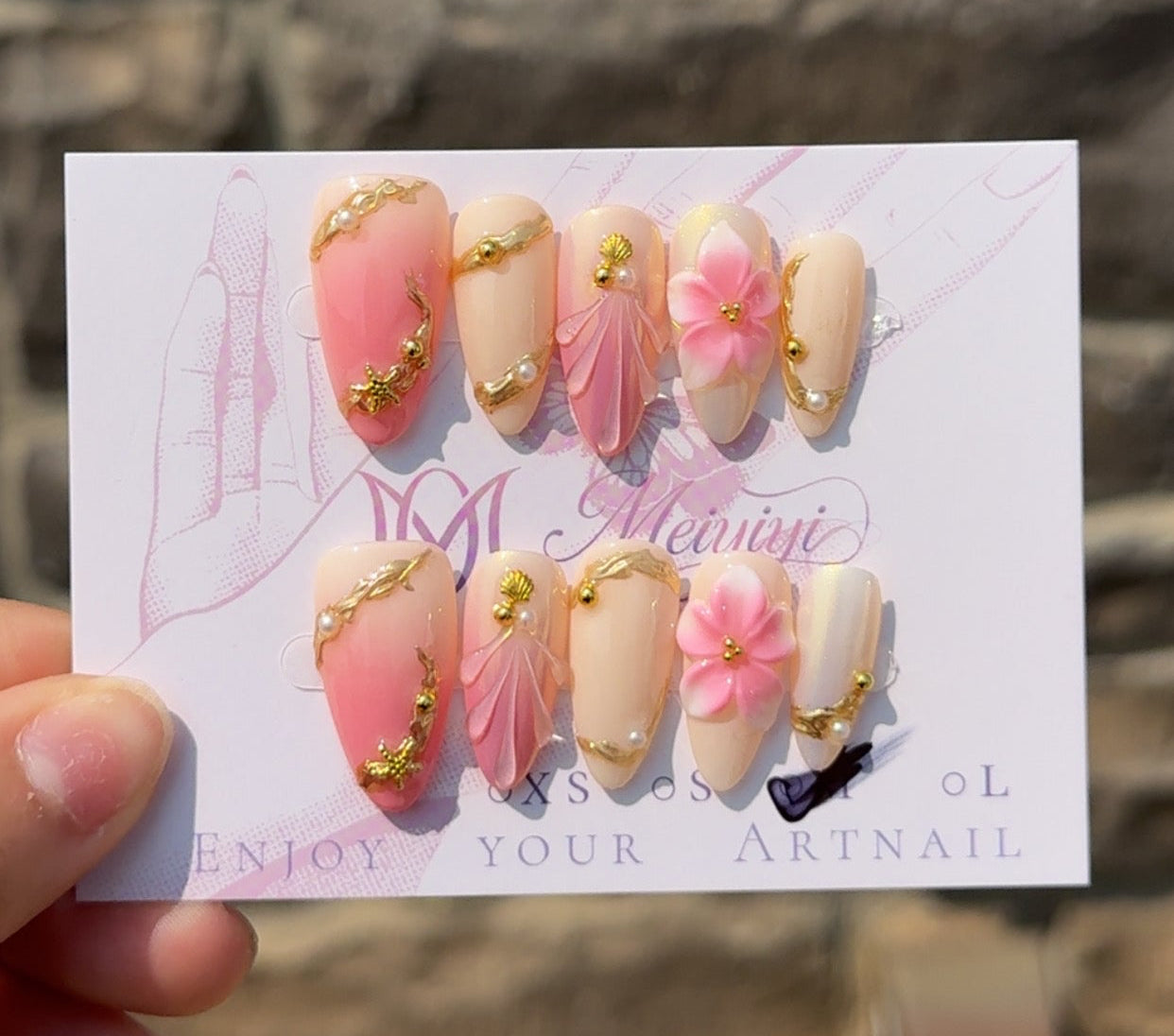Ashley Almond Nails