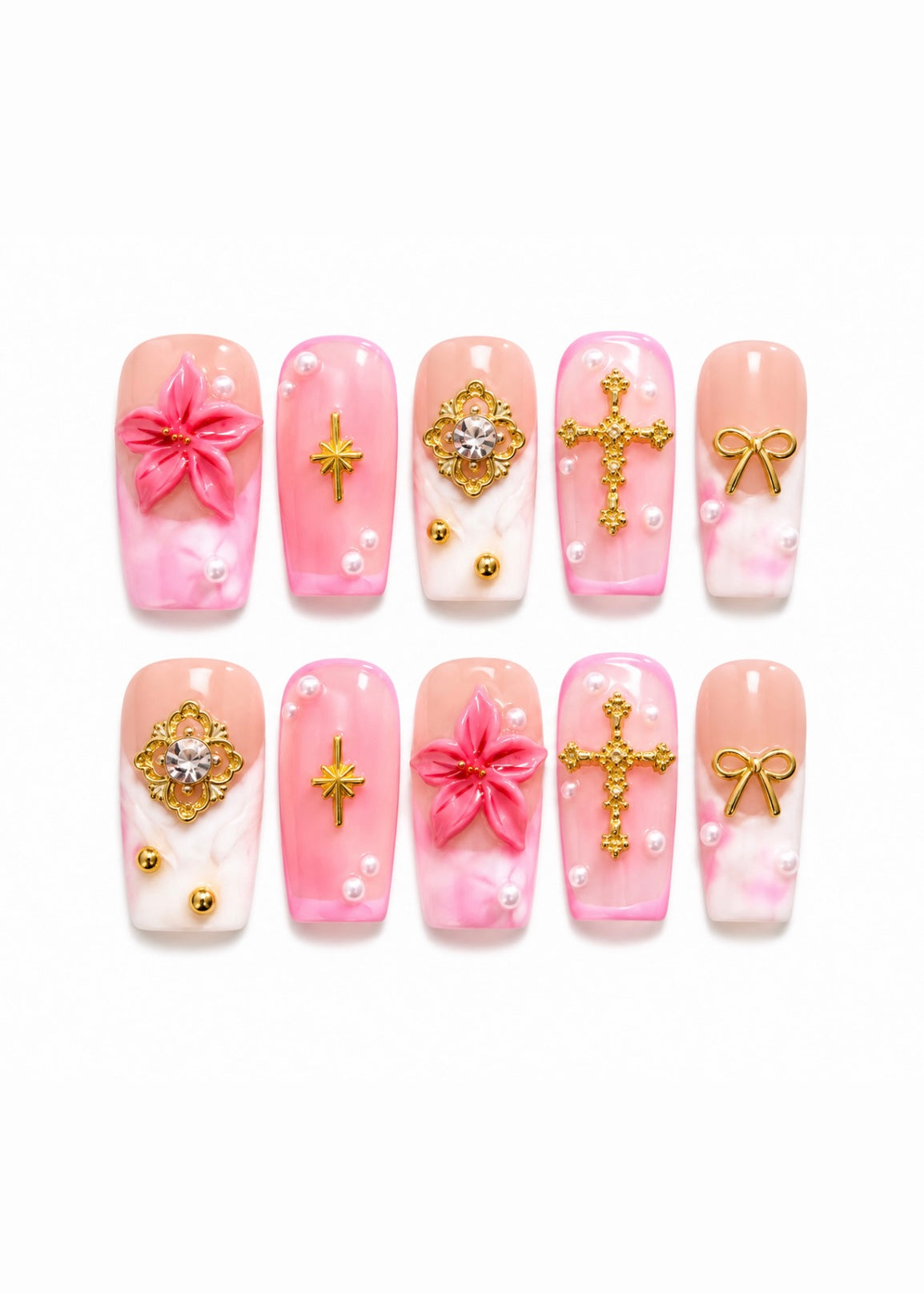 Isabella Square Nails