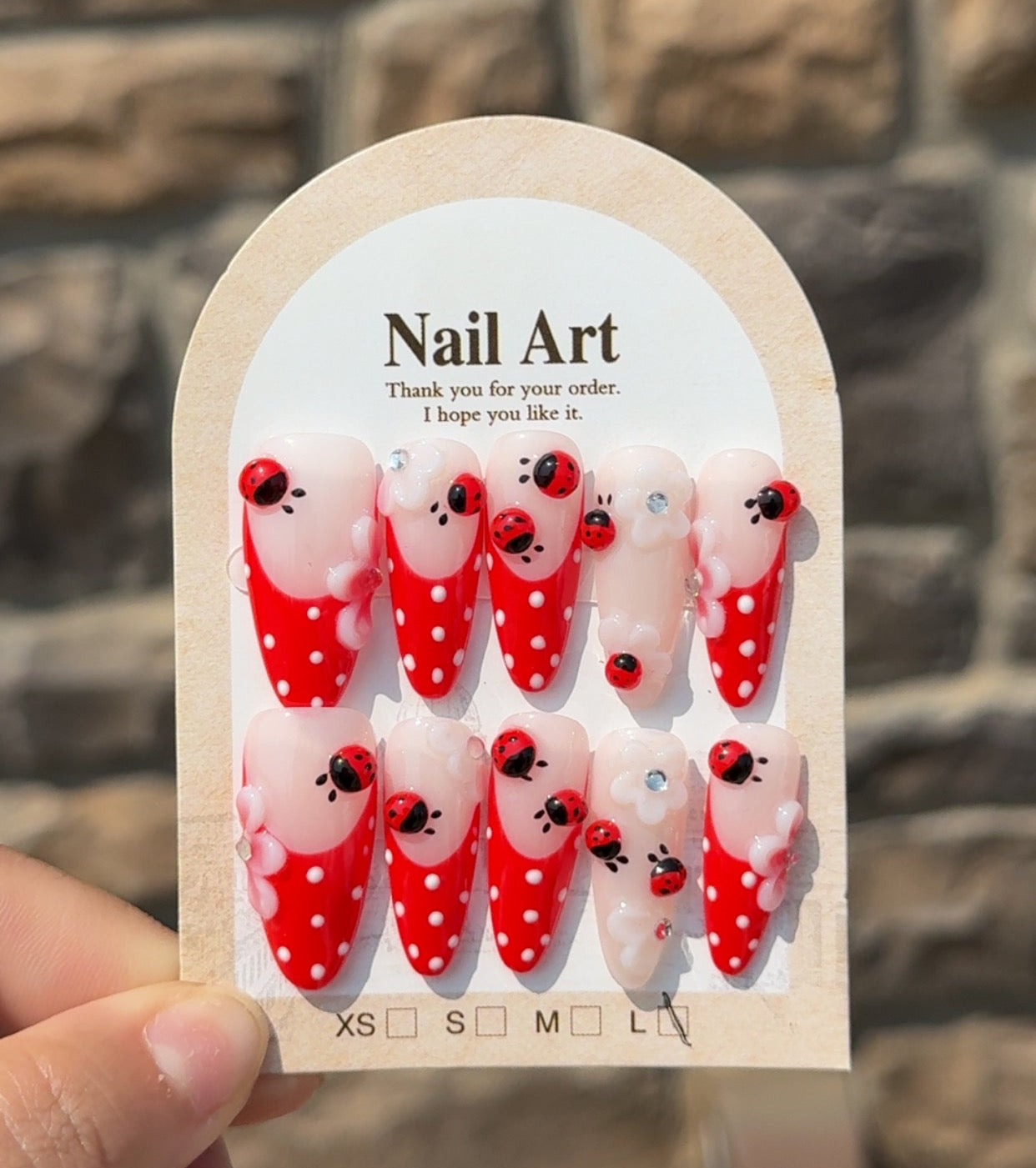 Samara Almond Nails