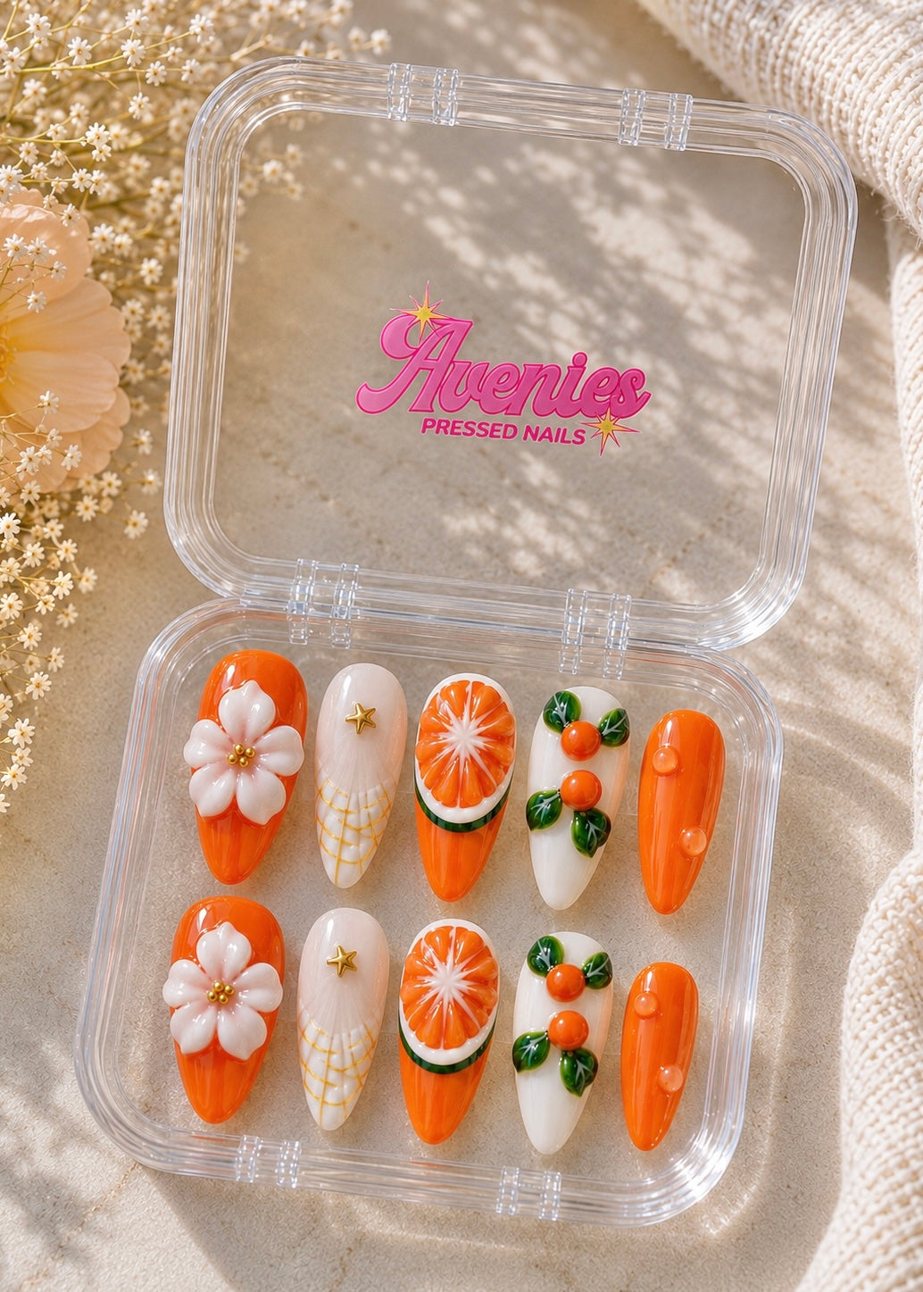 Casey Almond Nails