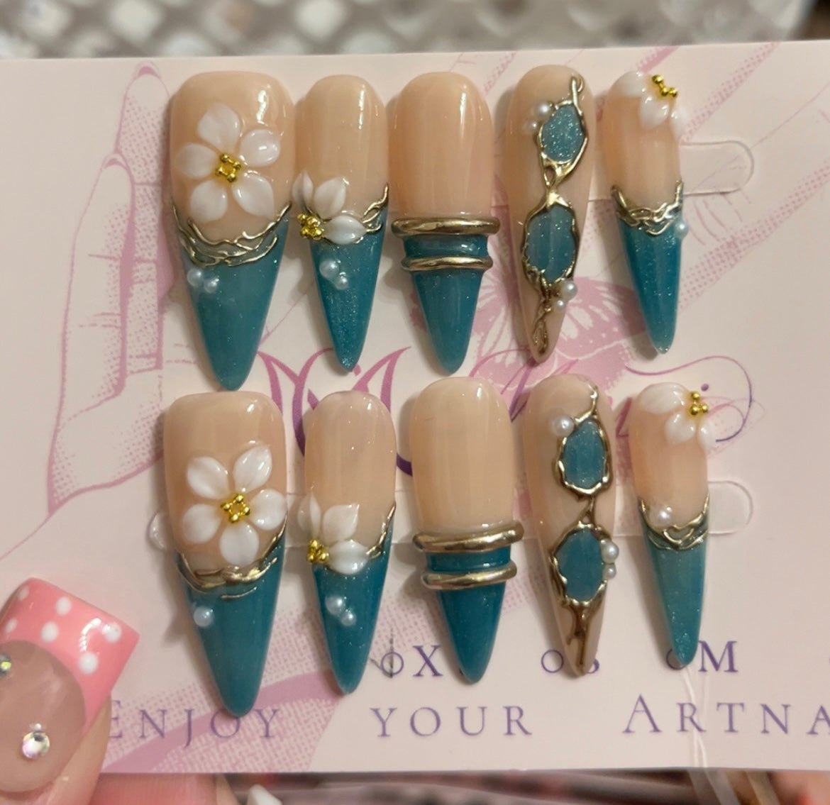 Lacey Stiletto Nails