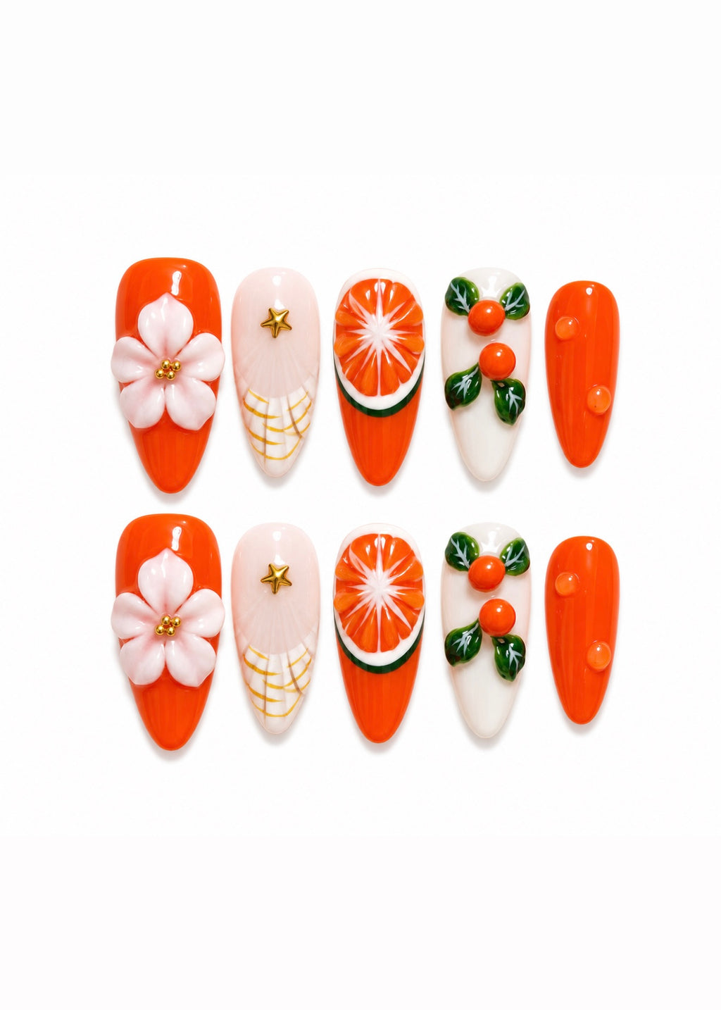 Casey Almond Nails