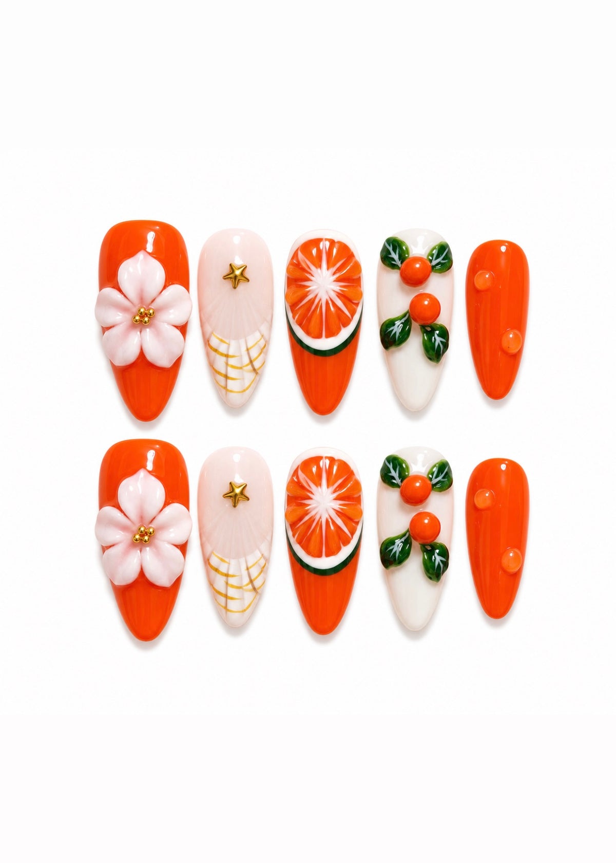 Casey Almond Nails