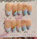 Lisa Almond Nails