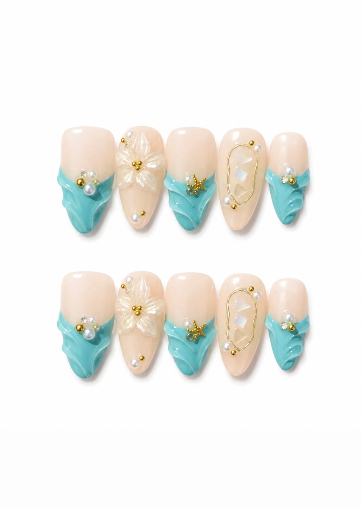 Cristina Almond Nails