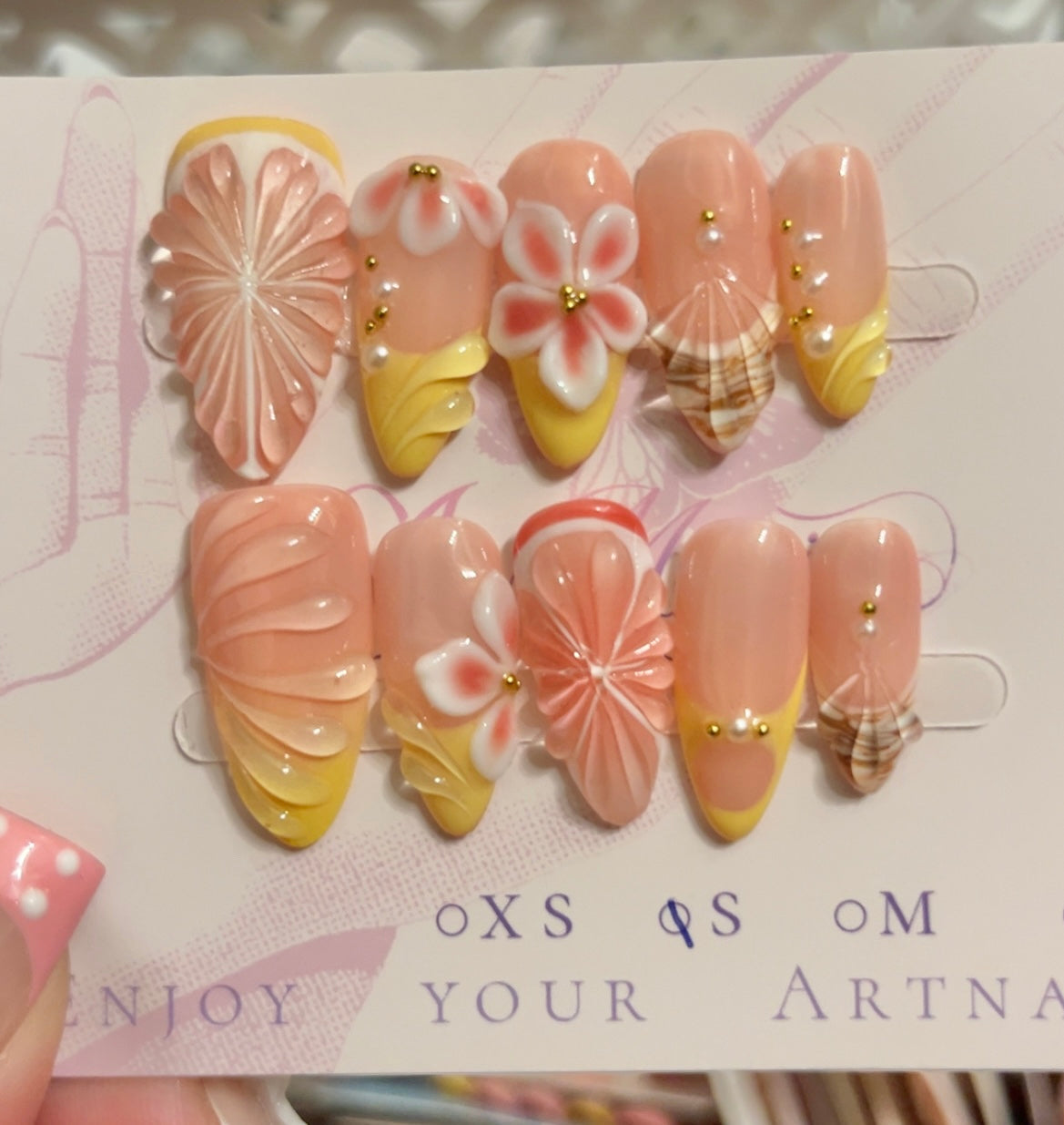 Rachel Almond Nails