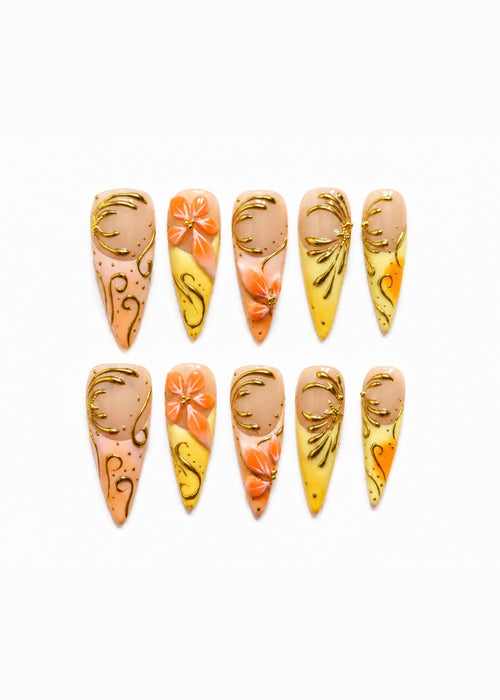 Adele Stiletto Nails
